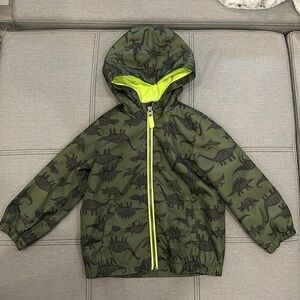 🌲 24 month Carter’s dinosaur rain/wind jacket